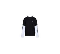VANS Maglietta Bambino/a Long Check Twofer (8-14 Anni) (black) Boys Nero, Taglia XL
