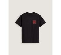Vans - Maglietta Stretch Stack Crackle, Uomo, Nero, Taglia: XS