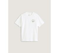 Vans - T-shirt in cotone - World Tour Loose SS Tee White per Uomo in Cotone - Taglia L - Bianco