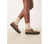 Vans - Mary Jane Creeper - Scarpe marrone metallizzato con plateau 38.5