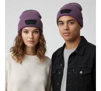 Vans Milford Beanie berretto unisex cappello con risvolto logo frontale Viola