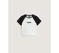 Vans - Mini maglietta Bambino/a Clare, Donna, Bianco, Taglia: S