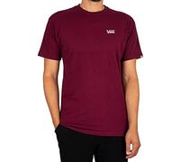 Vans Mini Script, T-shirt Uomo, Burgundy, M