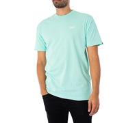 Vans Mini Script Tee T-Shirt, Menta Chiara, S Uomo