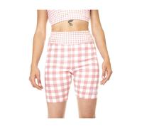 Vans - Mixed Up Gingham Legging Short - - Shorts - Donna - Rosa - M