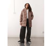 Vans - MTE Hillgate - Piumino lungo tortora scuro-Marrone XS