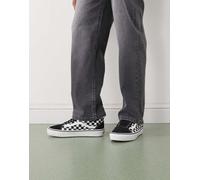 Vans - Mte Old Skool - Sneakers isolanti bianche e nere a quadri-Nero 36