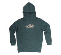 Vans off The Wall Board Pullover-B Felpa con Cappuccio, Green, 10-12 Years Unisex-Bambini