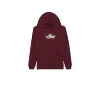 Vans off The Wall Board Pullover-B Felpa con Cappuccio, Red, 8-10 Years Unisex-Bambini