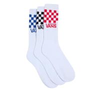 Vans Off The Wall Classic Crew - Confezione da 3 paia di calzini, taglia 40/42, colore: Bianco, bianco, Taglia unica