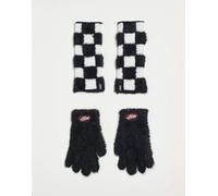 VANS Mezzoguanti 'Off The Wall' rosso / nero / offwhite Uomo VANS XS-XL