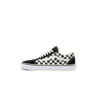 Vans Old Skool Checkerboard Scarpe da ginnastica, Blk White, 44 EU