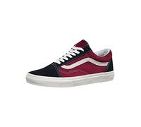 Vans Old Skool Classic Canvas, Scarpe da Ginnastica Unisex-Adulto, Multicolore (Vintage/Blue Graphite/Windsor Wine), 36.5 EU