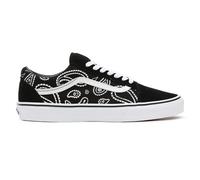 Vans Old Skool Paisley Nero Bianco - Sneakers Uomo EUR 40 / US 7,5