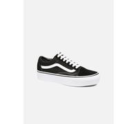 Scarpe Vans Old Skool Platform nero puro bianco - 39