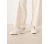 Vans - Old Skool - Sneakers a scacchiera grigio e bianco 37