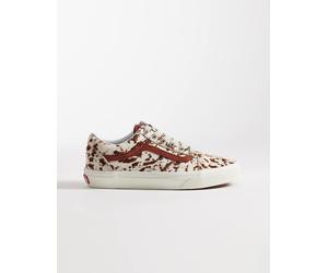 Vans - Old Skool - Sneakers marroni in cavallino-Marrone 44