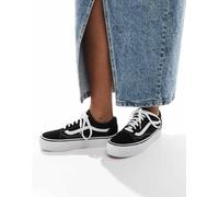 Scarpe Vans Old Skool Platform nero puro bianco - 37