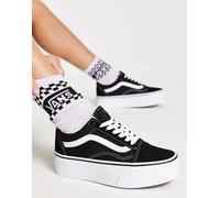VANS Scarpe Old Skool Stackform (black/true Whit) Donna Nero, Taglia 46