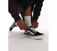 Vans - Old Skool - Sneakers nere e leopardate-Nero 35
