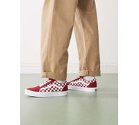 Vans - Old Skool - Sneakers rosse/bianche-Rosso 47