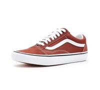 Vans Old Skool Sneakers, Rosso Terracotta e Bianco, Tela e Scamosciato, Suola Vulcanizzata, Bassa (Sistema Taglie Calzature EU, Adulto, Numero, Media, 46)