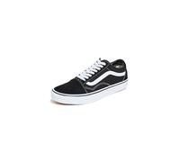 Vans Old Skool (Suede/Canvas), Sneaker Donna, Nero Black White, 44 EU