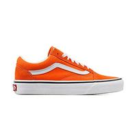 Vans Old Skool (Suede/Canvas), Sneaker Uomo, Arancio Orange Flame True White, 40 EU