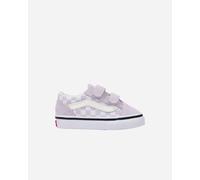 Vans Old Skool V Color Theory Checkerboard Jr - Scarpe Sneakers - Lilla 26