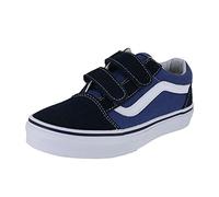 Vans OLD SKOOL V, Low-Top Sneaker unisex bambino, Blu (Navy/True White NWD), 34