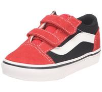Vans Old Skool V, Sneaker Unisex Bambini, Rosso (Rouge (High Risk Red/True White)), 24