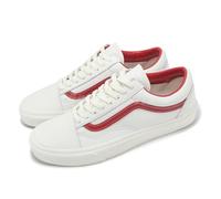 Vans Old Skool White Red Men Unisex Lifestyle Casual Shoes Sneakers VN000CP5BDU