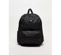 Vans - Old Skool - Zaino nero e grigio scuro a scacchi One Size