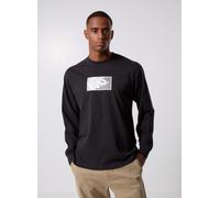 Vans - Original Standards Blocked Box LS BLACK/ Nero - Abbigliamento XXL Nero