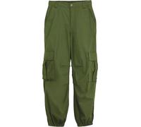 Vans - Pantalone cargo ampio - Lightweight Cargo Pant Green Balsam per Donne in Cotone - Taglia M - Kaki