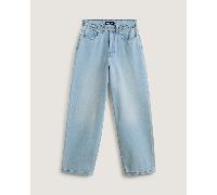 Vans - Pantaloni baggy in denim Check-5, Donna, Blu, Taglia: 25