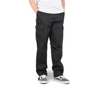 Vans Pantaloni Cargo Uomo Regular Svasati In Cotone Nero