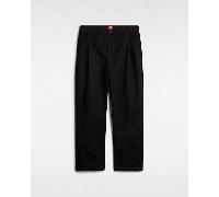 Vans - Pantaloni da skateboard plissettati Loose, Uomo, Nero, Taglia: 30