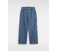 Vans - Pantaloni in denim Union Relaxed Carpenter, Donna, Blu, Taglia: 23