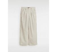 Vans - Pantaloni plissettati Alder Relaxed, Donna, Beige, Taglia: 26