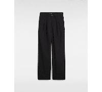 Vans - Pantaloni plissettati Alder Relaxed, Donna, Nero, Taglia: 24
