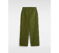 Vans - Pantaloni Union Relaxed Carpenter, Donna, Verde, Taglia: 24