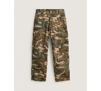 Vans - Para Baggy AOP Cargo Pant Aluminum Camo, Uomo, Verde, Taglia: 33