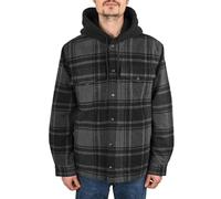 Vans Piedmont Giacca A Camicia Con Cappuccio - Nera/Asfalto