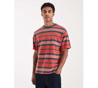 Vans - Piqué - Maglia a righe rosso racing S