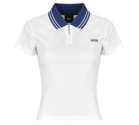 Vans Polo PRISCILLA POLO SS TOP in Bianco EU M