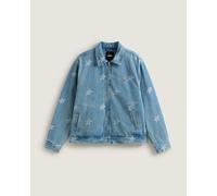 Vans - Pomona Denim Station Jacket STONEWASH/BLUE, Uomo, Blu, Taglia: XL