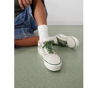 Vans - Premium Old Skool - Sneakers color crema con charms-Neutro 42.5