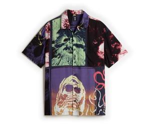 Vans - Prospect Collage S/S Woven - Camicia S variopinto