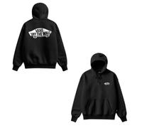 Vans Pullover Doppio Standard, Nero/Bianco, S, Nero/Bianco, S